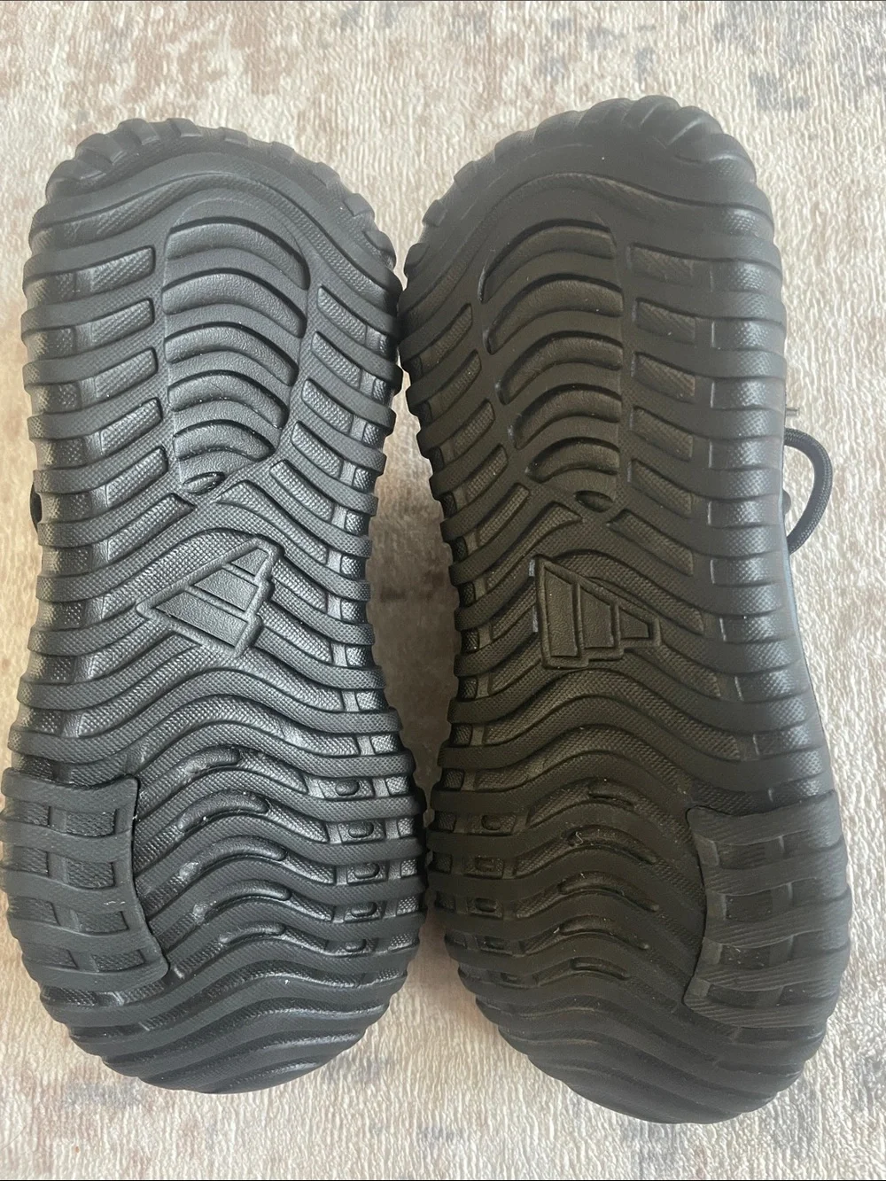 adidas kids All-Black Mesh Athletic Sneakers